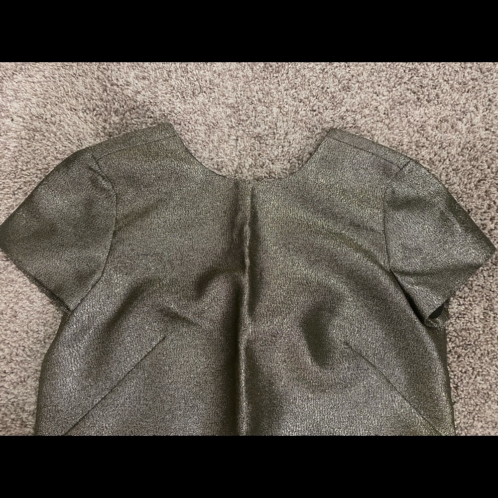 NWT Madewell gold dress size 2 - Picture 4 of 8